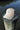 Blueline diamond corduroy hat in bone cream with navy patch photographed in Jupiter Florida
