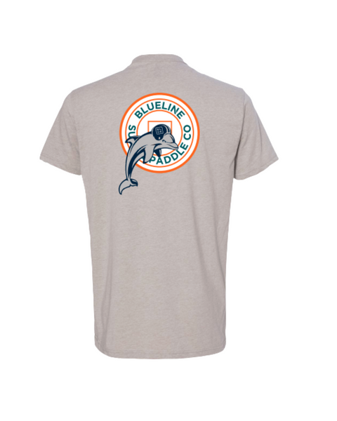 Blueline Dolphin Circle T-Shirt | Surf Shirts & Jupiter Florida