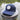 Navy Blueline FlexFit performance hat featuring the embroidered Blueline Circle Logo, designed for boating, golf, paddleboarding, fishing, and outdoor adventures in Jupiter, Florida.
