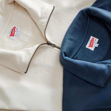 Blueline Hampton Quarter Zip – Indigo, alternate view