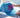 Blueline Surf JUP Foam Trucker Hat in bright blue with hot pink JUP logo and mesh back – Otto snapback cap from Jupiter, Florida surf shop.