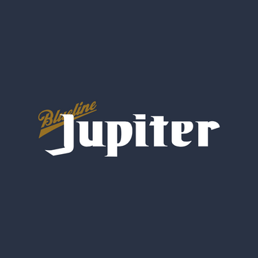 Blueline Jupiter Lite T-Shirt, Blueline Jupiter logo graphic