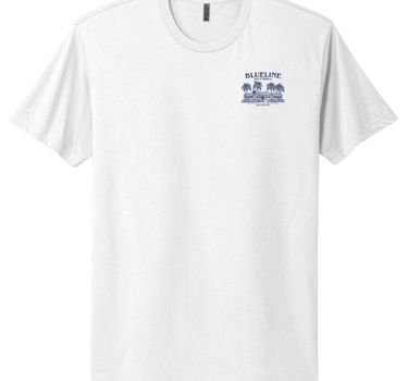 Blueline Jupiter Shop T-Shirt – Washed White, alternate view