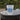 Blueline Surf & Paddle Mahi Logo reusable frosted plastic cup with colorful mahi mahi fish design – 16 oz eco-friendly drinkware from Jupiter, Florida surf shop.