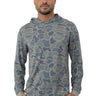 Blueline Men's Palmer Long Sleeve Sun Hoodie in Camo