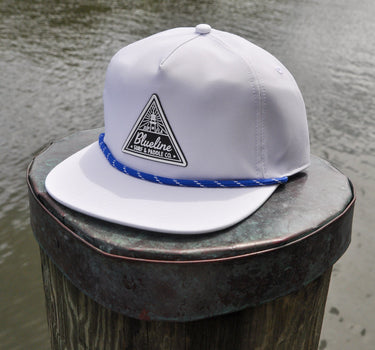 Technical performance rope hat built for paddleboarding beach days and offshore fishing