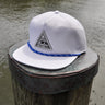 Technical performance rope hat built for paddleboarding beach days and offshore fishing