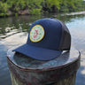 Marlin Logo Performance Hat – Navy / Navy from Blueline Surf and Paddle in Jupiter Florida