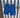 Blue Blueline Toddler Ledge Board Shorts made with lightweight quick-drying fabric for active toddlers.