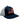 Front view of the Blueline USA Flag Performance Hat in Navy and White with embroidered American flag patch.