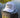 Blueline USA Flag Performance Hat in White and Charcoal featuring a tonal embroidered American flag patch with breathable perforated side panels.
