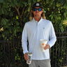 Blueline × Vineyard Vines Club Quarter Zip Coastline lightweight performance pullover in Jupiter Florida coastal setting