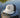 Blueline Vintage Circle Performance Hat in Stone and Navy featuring the Vintage Circle patch with breathable perforated side panels.