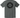 Back of the Blueline Vintage Circle T-Shirt in pepper featuring the Vintage Circle logo in black inspired by the coastal lifestyle of Jupiter, Florida.