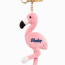 Souvees Flo flamingo bag charm keychain