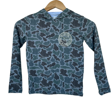 OG Logo Youth OT UV Hood HGCM Green Camo