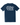 Comfort Colors Jumping Mahi Pocket T-Shirt in True Navy featuring a Blueline Surf & Paddle chest pocket logo and offshore mahi fish artwork on the back.