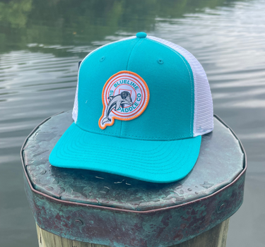 Dolphins Classic Twill Hat – Teal / White from Blueline Surf and Paddle in Jupiter Florida