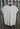 A stone short sleeve t-shirt showing the back details.