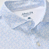 Johnnie-O x Blueline Pip Floral Performance Polo in Maliblu