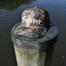 Jupiter Lite stickleaf camo hat photographed along the Intracoastal in Jupiter Florida