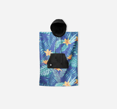 Kids Changing Poncho: Palms Dusk