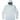 Marsh Wear Blueline hooded sun shirt  with pocket, heather smoke front view lightweight UPF performance hoodie