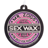 Mr. Zog's Sex Wax Strawberry Air Freshener with sweet fruity strawberry scent for cars boats and beach lifestyle enthusiasts