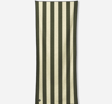 Original Towel: Cabana Stripe Bush Green