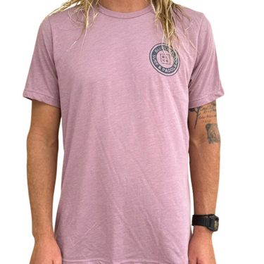 OG Blueline Logo T-Shirt – Orchid / Navy, alternate view 3