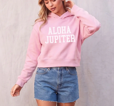Oat Collective Aloha Jupiter Women’s Cropped Hoodie
