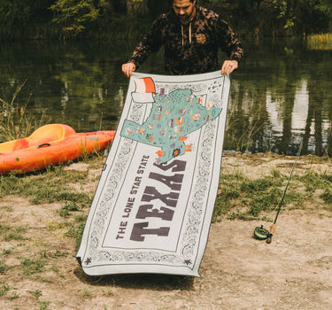 Original Towel: Texas Map