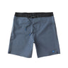 Outerknown Apex Evolution boardshorts blue flat lay lightweight surf trunks