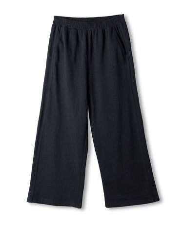 Outerknown BHT beach pant black women’s relaxed fit lounge pants product view