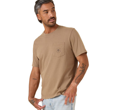 Outerknown FYOK pocket tee men’s organic cotton t-shirt relaxed fit casual coastal style