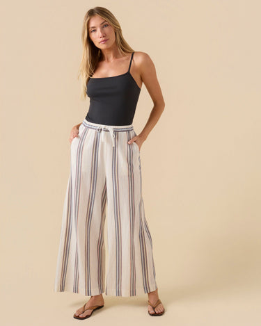 Outerknown LayLow pant women’s striped wide leg coastal pants relaxed fit lifestyle