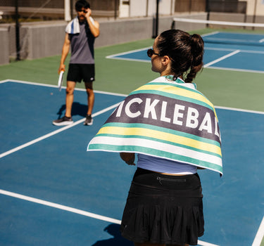 Pickleball Towel: Pickleball Green