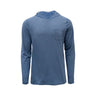 Poncho Blue Hole Bridge men's sun hoodie in Slate Blue