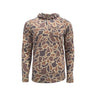 Poncho Shell Bag men's sun hoodie in Duck Camo