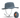 A Shelta slate blue wide-brim sun hat with an adjustable chin strap, shown on a white background with a small inset detail of the inner lining.