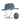 A Shelta slate blue wide-brim sun hat with an adjustable chin strap, shown on a white background with a small inset detail of the inner lining.
