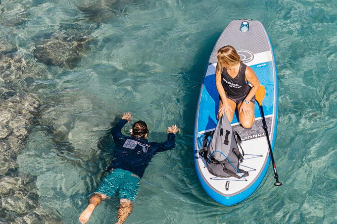 Paddleboarding adventure in Dubois Park in Jupiter, Florida.