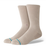 Stance Signature Crew Socks in tan
