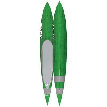Green Surftech Commander Ghost Carbon prone paddleboard available in Jupiter Florida