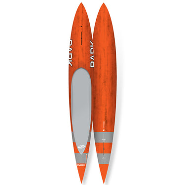 Orange Surftech Commander Ghost Carbon prone paddleboard