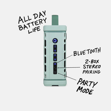 Turtle Box Ranger Portable Bluetooth Speaker in River Rock
