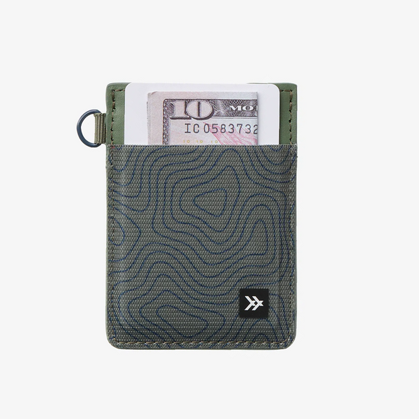 Topo - Vertical Leather Wallet – Blueline Surf & Paddle Co