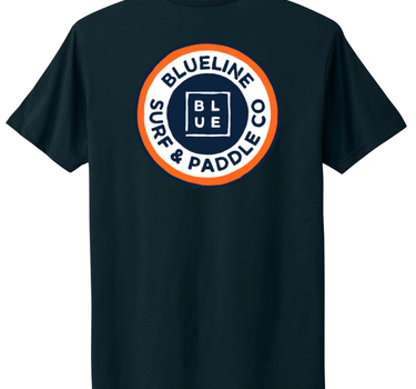 Vintage Circle Auburn T-Shirt in Midnight Blue