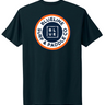 Vintage Circle Auburn T-Shirt in Midnight Blue