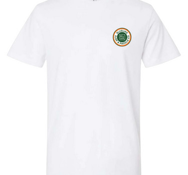 Vintage Circle Miami T-Shirt in White, view 2